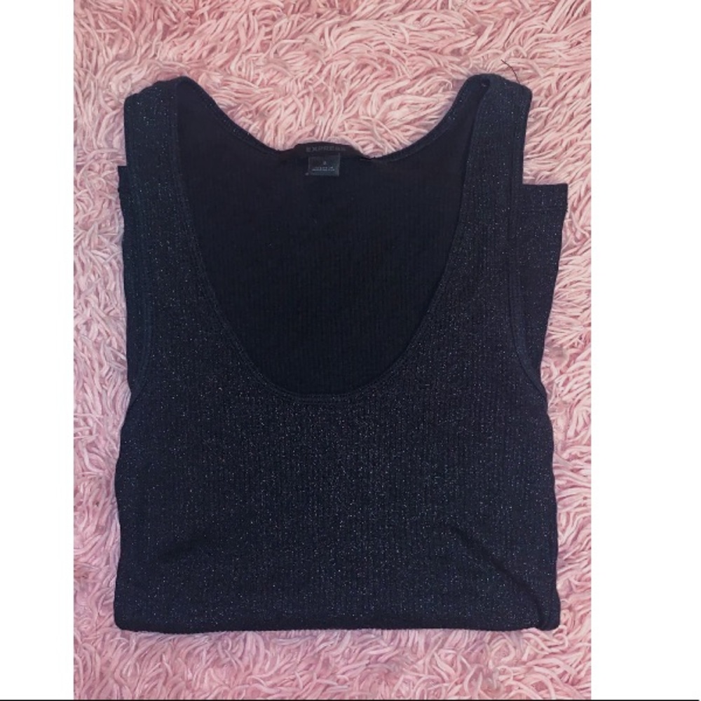 Black Express Tank Top